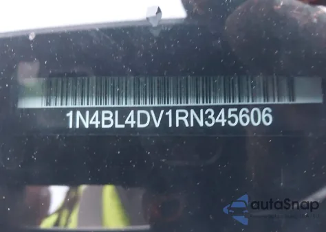 2024 Nissan Altima Sv Fwd from USA, damaged, VIN 1N4BL4DV1RN345606